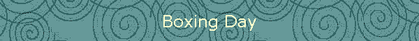 Boxing Day